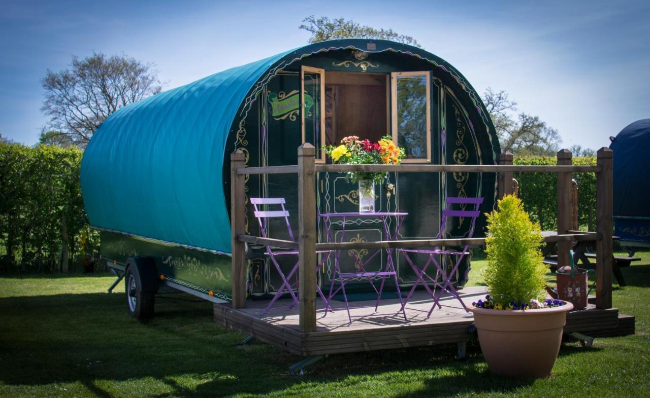 Glamping At South Lytchett Manor Hotel Poole Bagian luar foto
