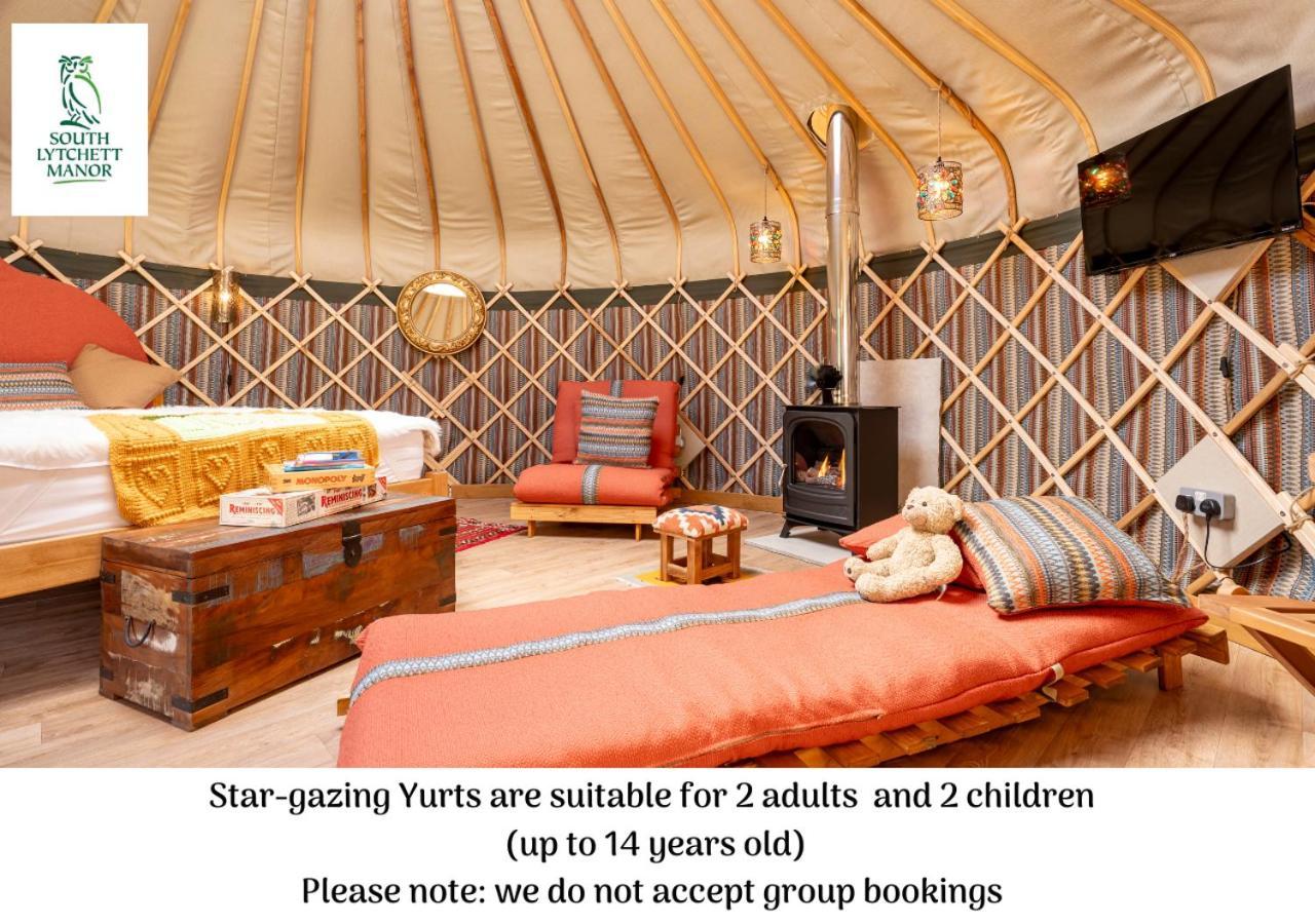 Glamping At South Lytchett Manor Hotel Poole Bagian luar foto