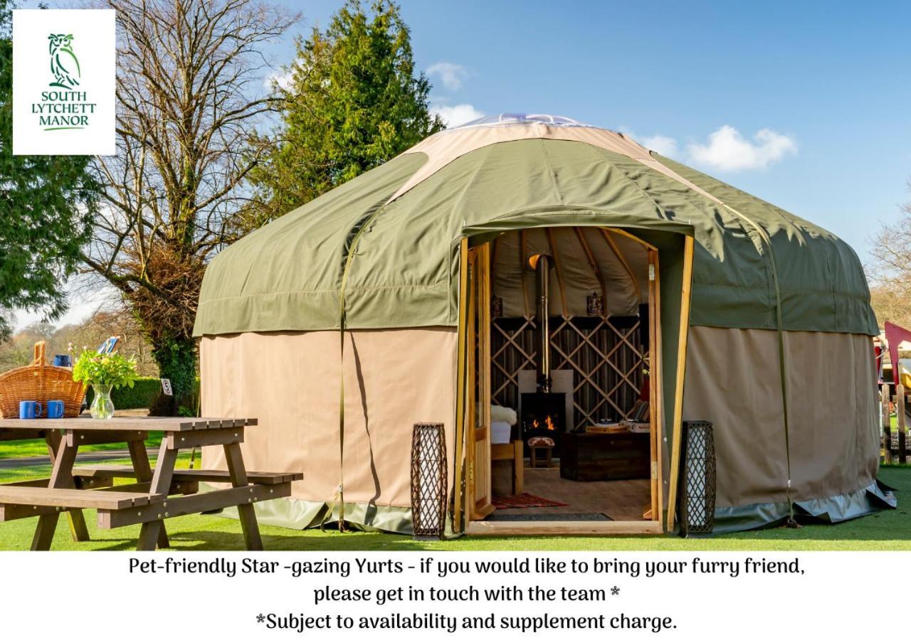 Glamping At South Lytchett Manor Hotel Poole Bagian luar foto