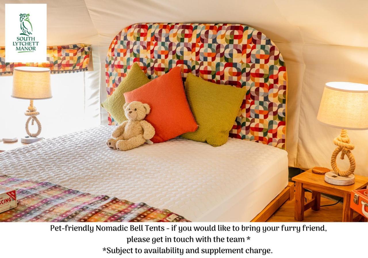 Glamping At South Lytchett Manor Hotel Poole Bagian luar foto