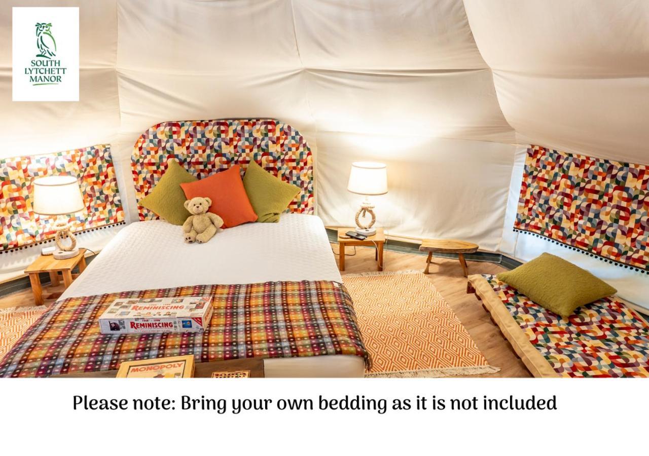 Glamping At South Lytchett Manor Hotel Poole Bagian luar foto